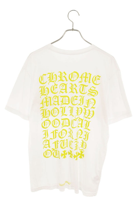 Chrome Hearts Text Back Print T-Shirt Size L