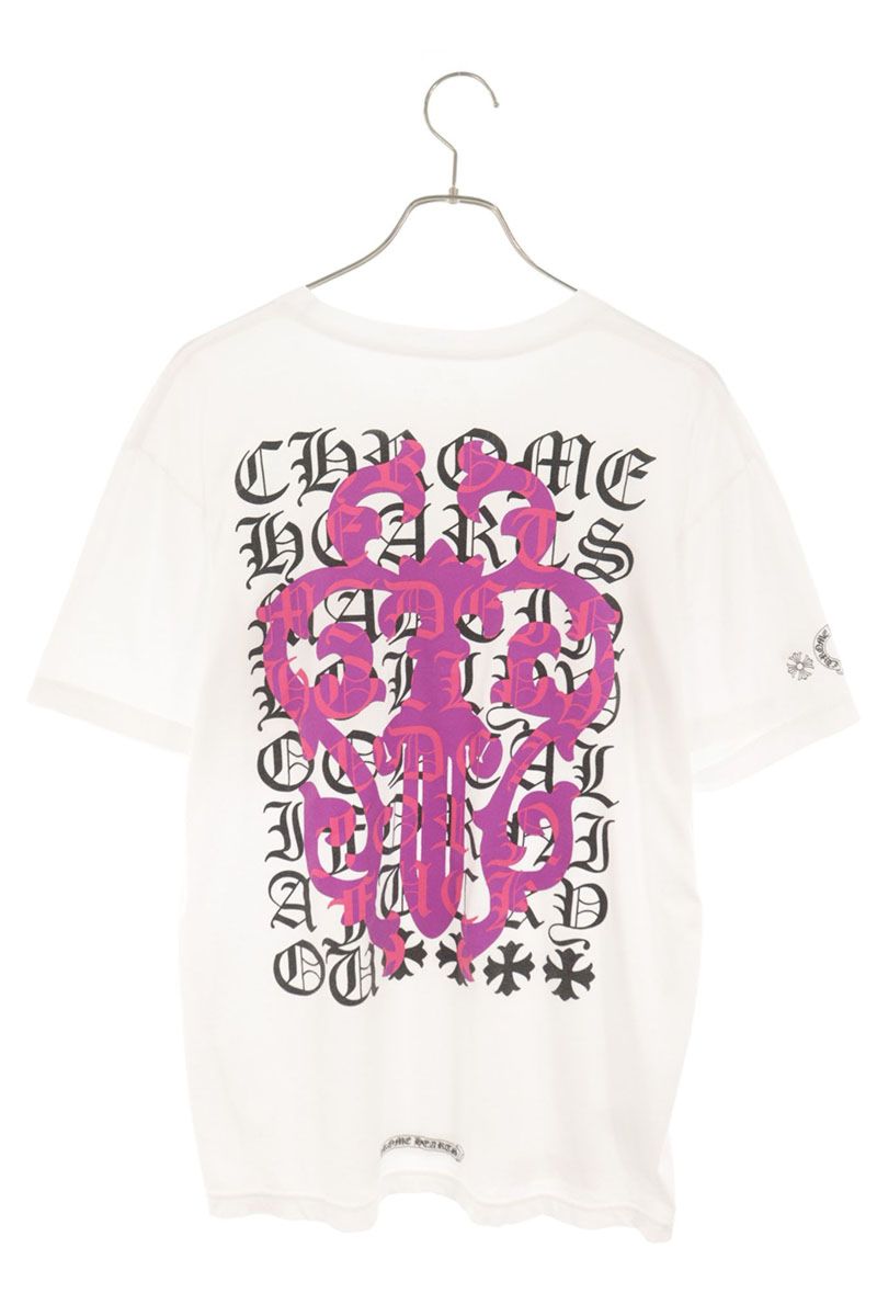 Chrome Hearts Dagger Eye Chart Back Print T-Shirt Size L
