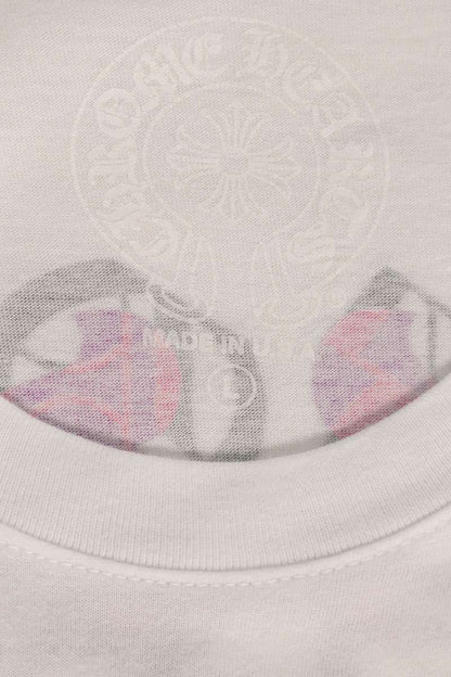 Chrome Hearts Dagger Eye Chart Back Print T-Shirt Size L