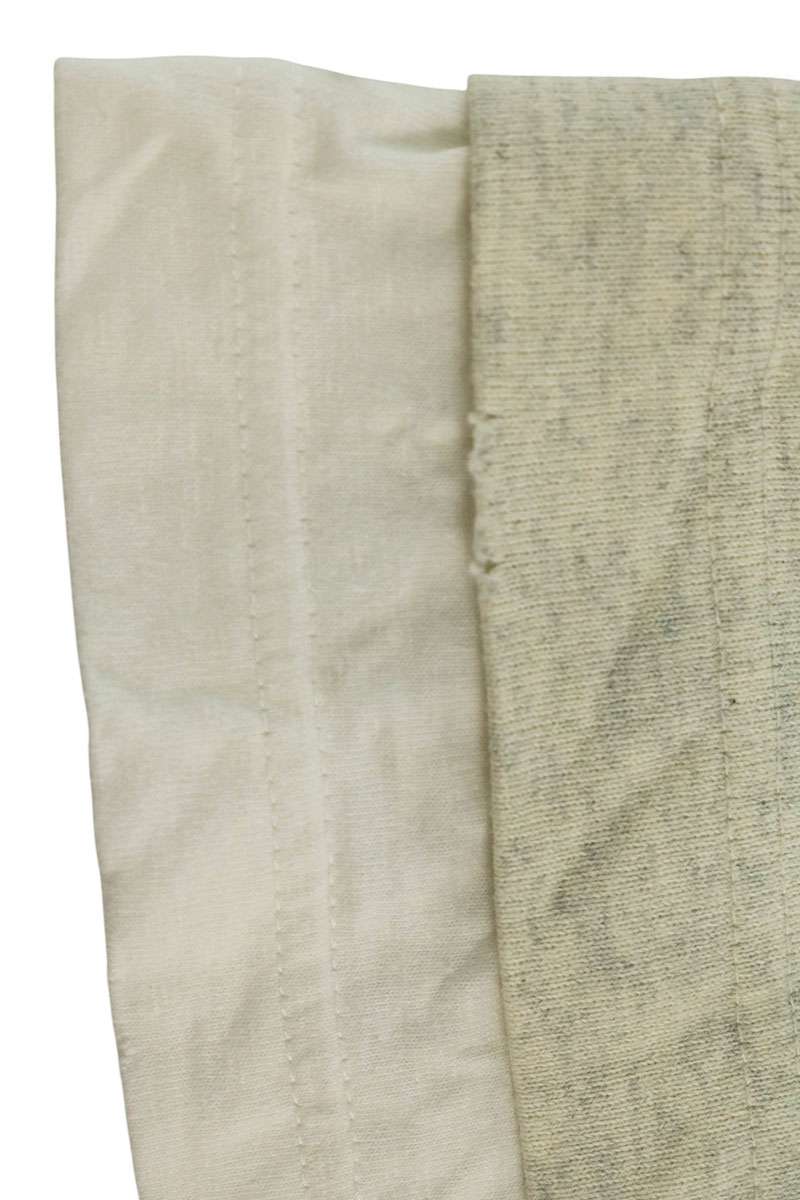 MIHARAYASUHIRO Gray Distressed Triple Layered Tee Size 46