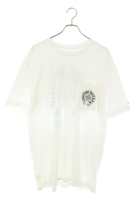 Chrome Hearts White/Black Back Horseshoe Print Size XL
