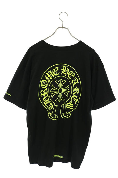 Chrome Hearts Horseshoe Tee Black/Yellow Cotton Size XL