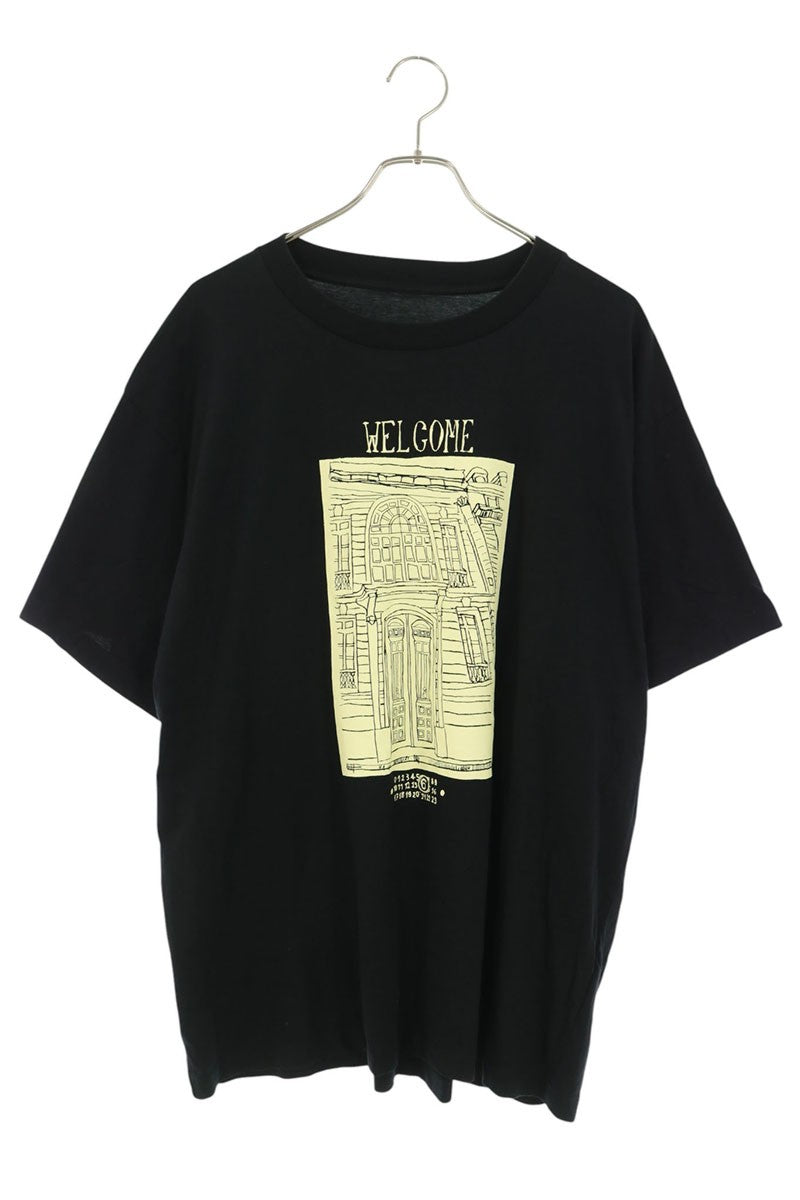 MM6 Graphic Print Cotton T-Shirt Multi Size M