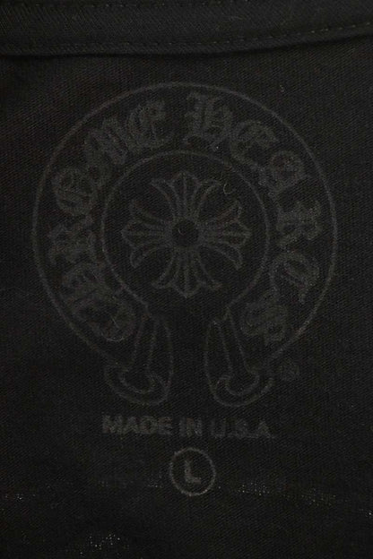 Chrome Hearts Horseshoe Tee Black/Yellow Cotton Size L