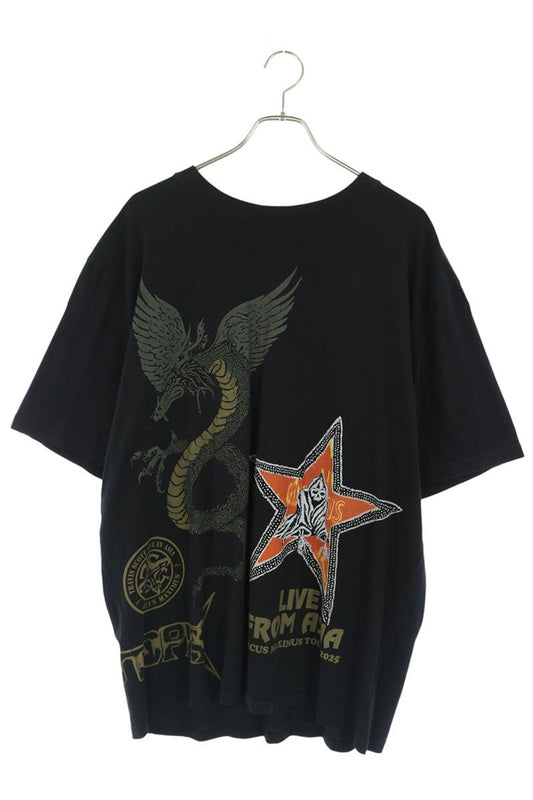 Travis Scott Circus Maximus Tour 2025 T-Shirt Black Size XL