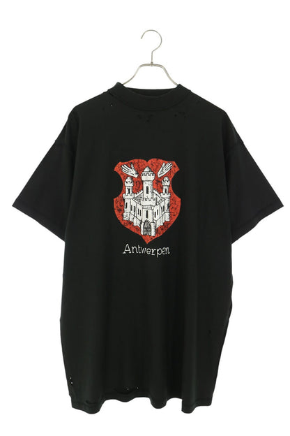 BALENCIAGA Antwerp Inside Out T-Shirt Black Size 1
