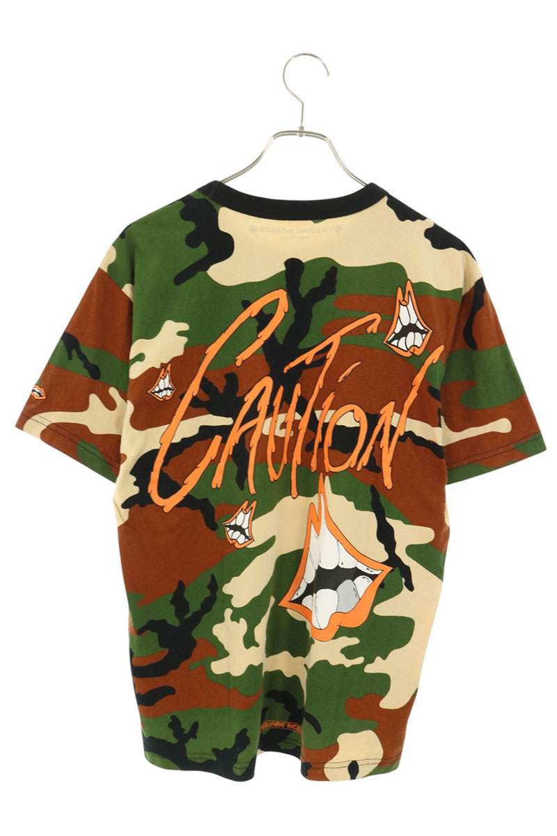 Chrome Hearts PPO CAUTION MATTY BOY Print T-Shirt Size L