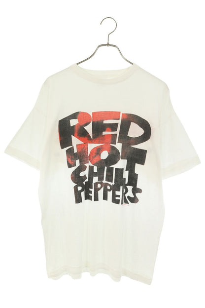 VINTAGE RED HOT CHILI PEPPERS Hamburg Tee White Size L