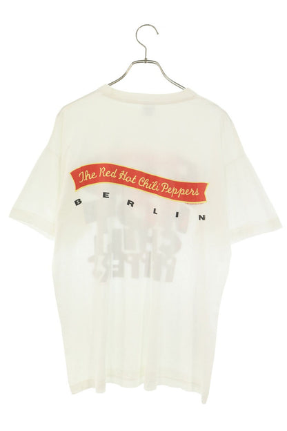VINTAGE RED HOT CHILI PEPPERS Hamburg Tee White Size L