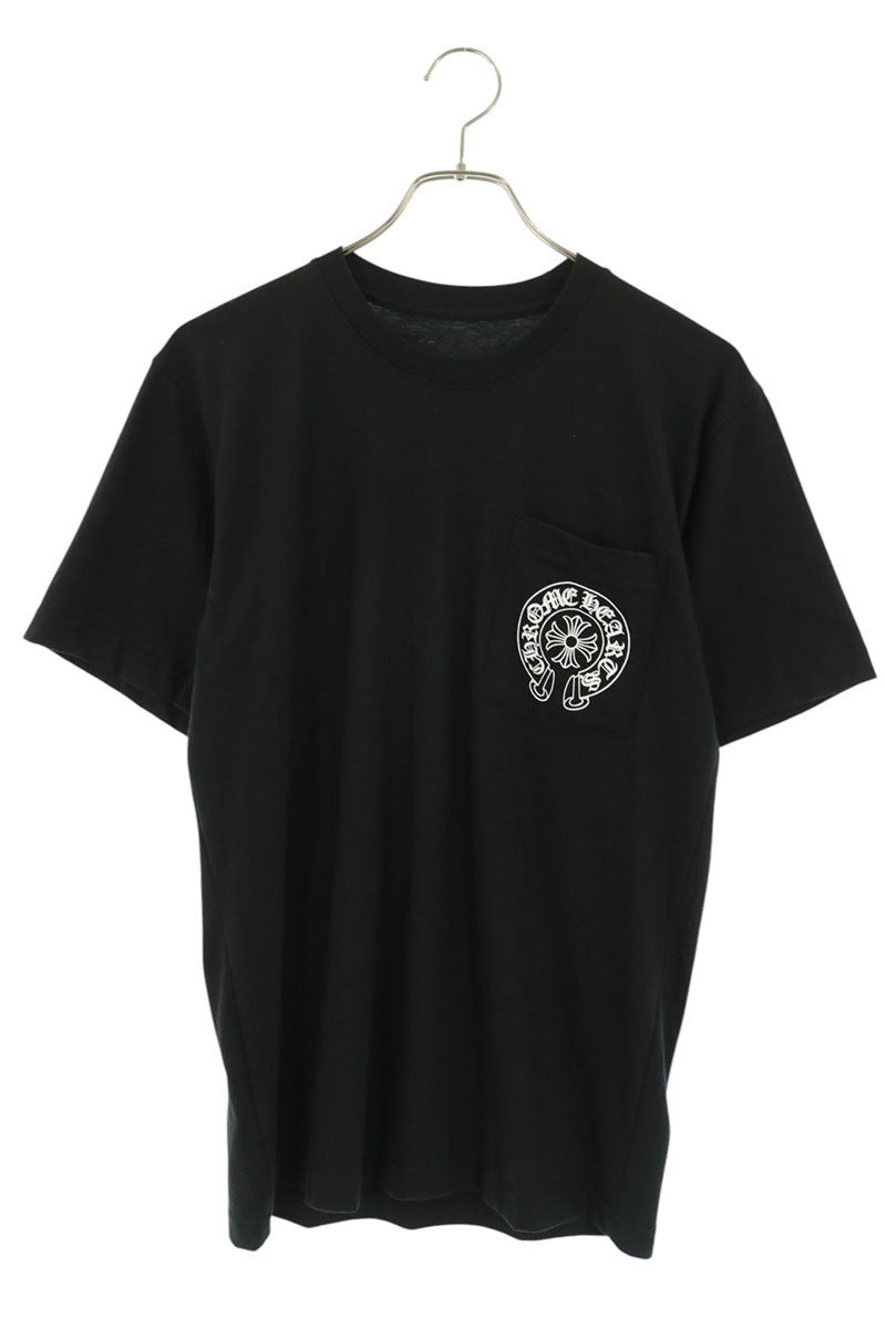 Chrome Hearts Paris Ltd Back Horseshoe T-Shirt Black Size S