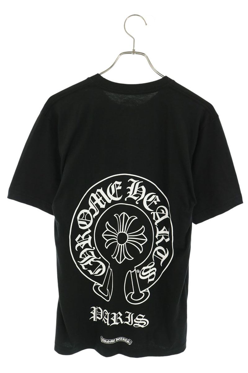 Chrome Hearts Paris Ltd Back Horseshoe T-Shirt Black Size S