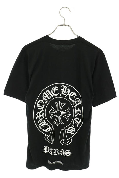 Chrome Hearts Paris Ltd Back Horseshoe T-Shirt Black Size S