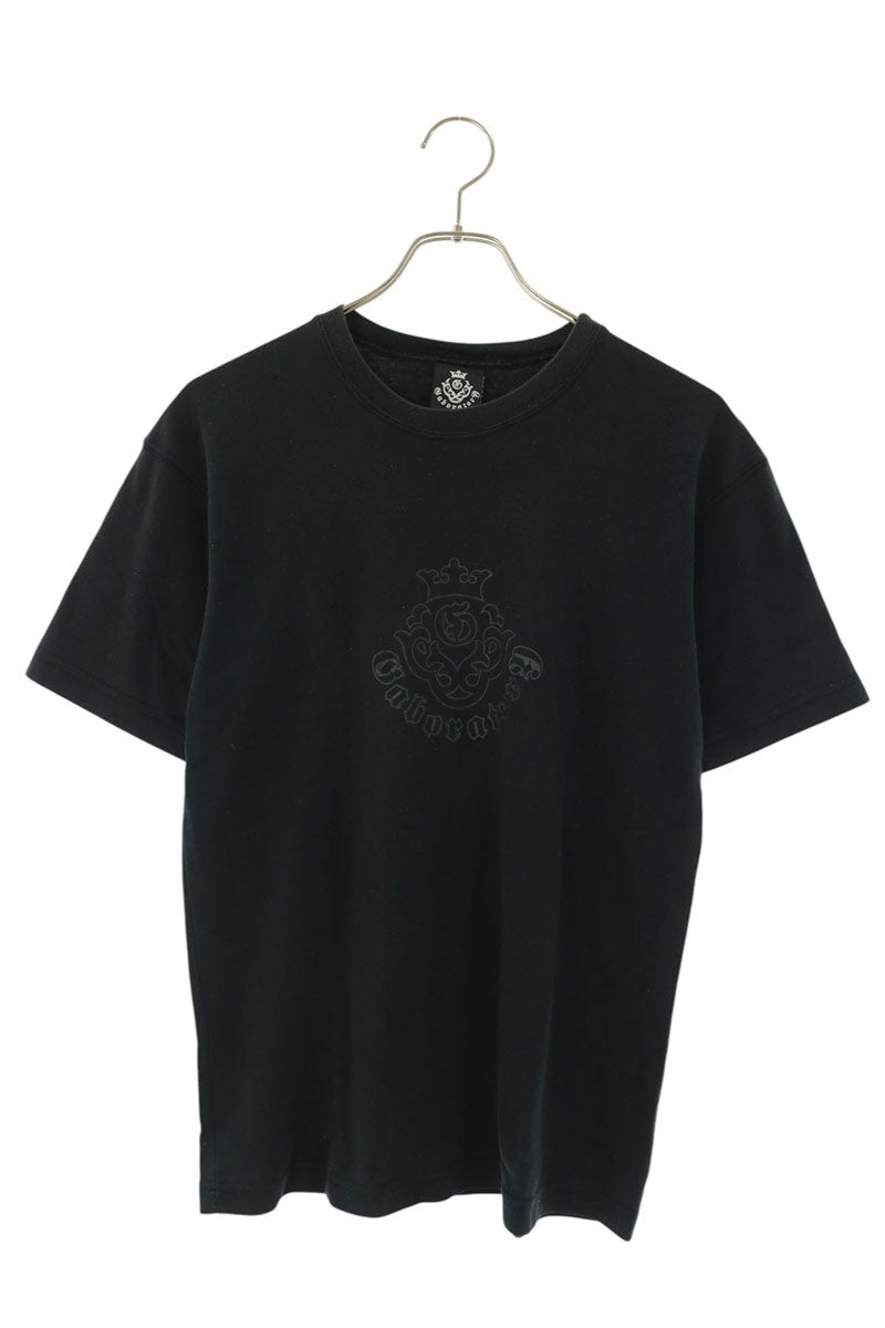GABOR Initial Maria Shadow Print T-Shirt Black Size FREE