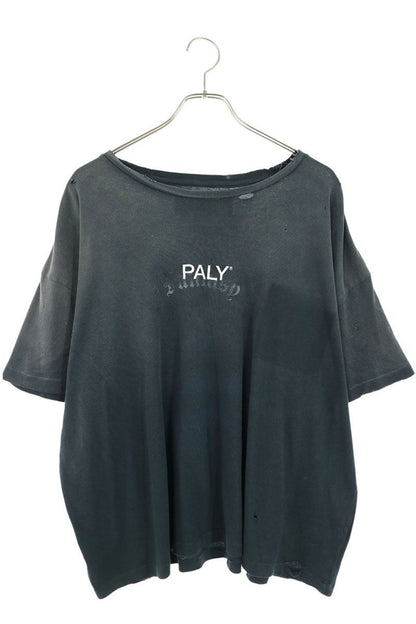 Paly Hollywood 26SS CORE LOGO TEE Distressed Black Size L
