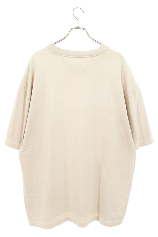 Maison Margiela 20AW Logo Embroidered T-Shirt White Size 46