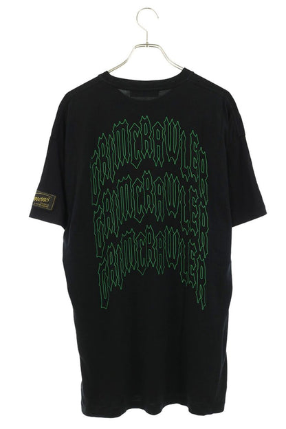 RAF SIMONS Logo Print Cotton T-Shirt Multi Size L
