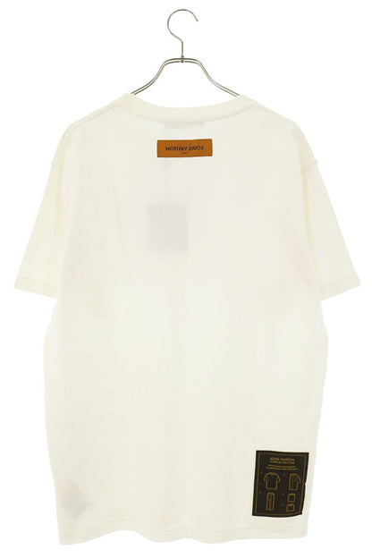 LOUISVUITTON Inside Out Cotton T-Shirt White Size L