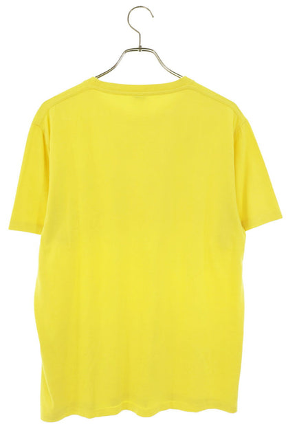 LOEWE Anagram Embroidered Print T-Shirt Yellow Size L