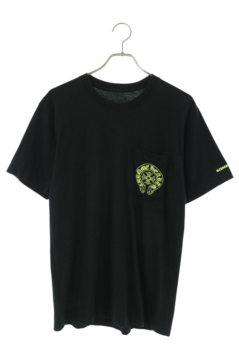 Chrome Hearts Horseshoe Tee Back Print Cotton T-Shirt Size M