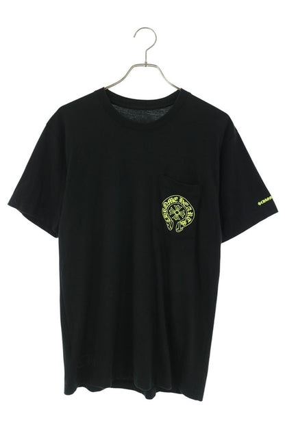 Chrome Hearts Horseshoe Tee Back Print Cotton T-Shirt Size M