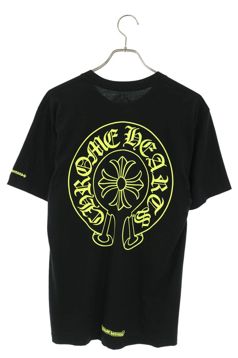 Chrome Hearts Horseshoe Tee Back Print Cotton T-Shirt Size M