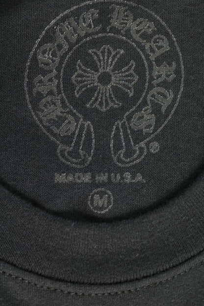 Chrome Hearts Horseshoe Tee Back Print Cotton T-Shirt Size M