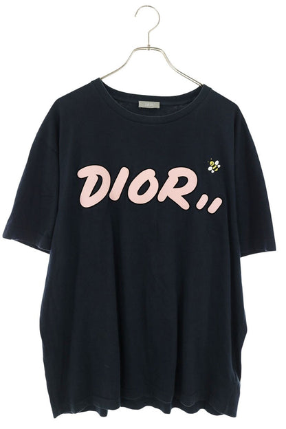 DIOR KAWS Patch T-Shirt Navy Size XXL
