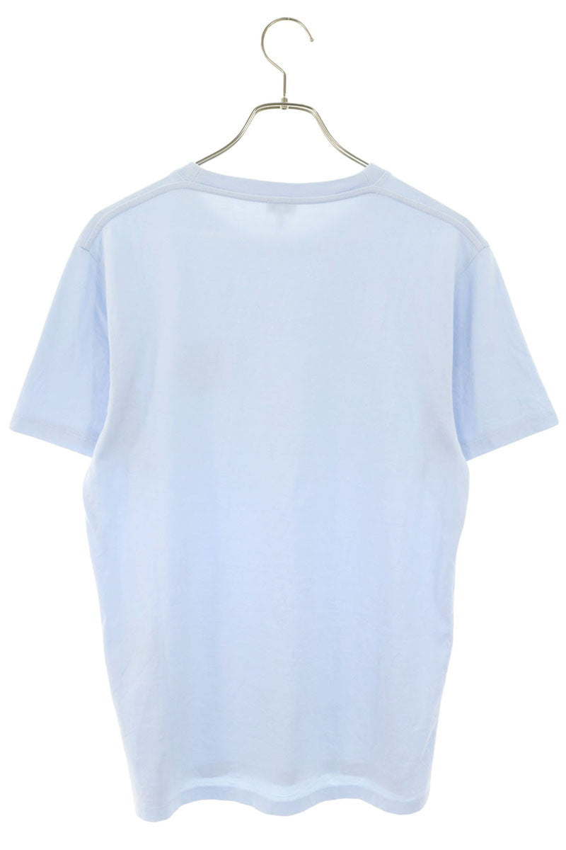 LOEWE Anagram Embroidered T-Shirt Blue Size XS
