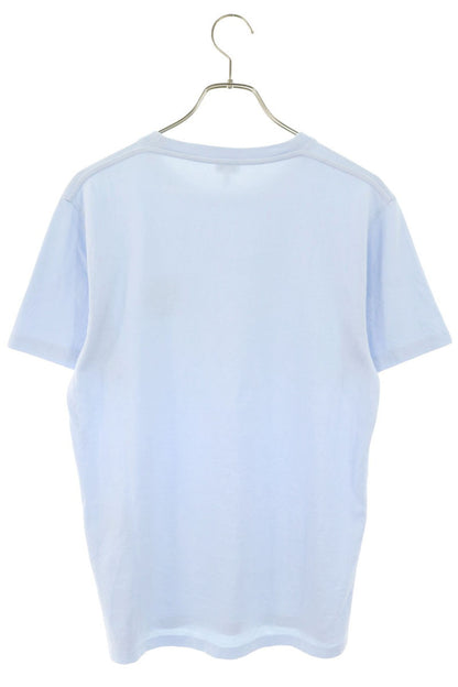 LOEWE Anagram Embroidered T-Shirt Blue Size XS