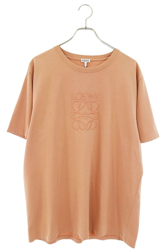 LOEWE Anagram Embroidered T-Shirt Pink Size L