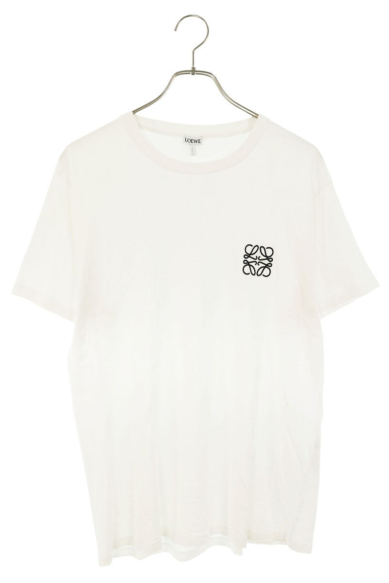 LOEWE Anagram Embroidered T-Shirt White Size L
