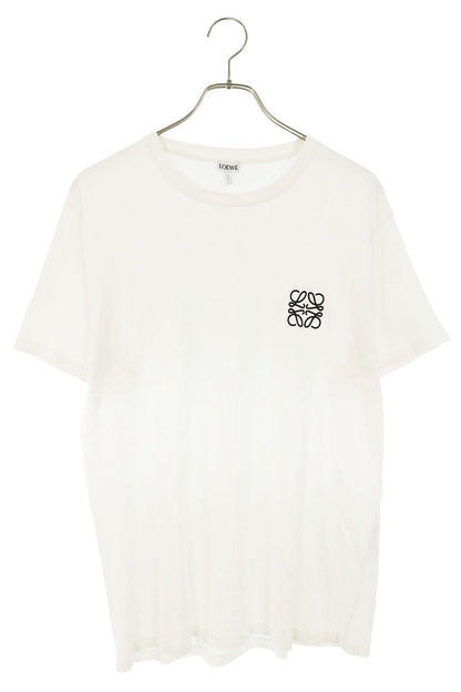 LOEWE Anagram Embroidered T-Shirt White Size L
