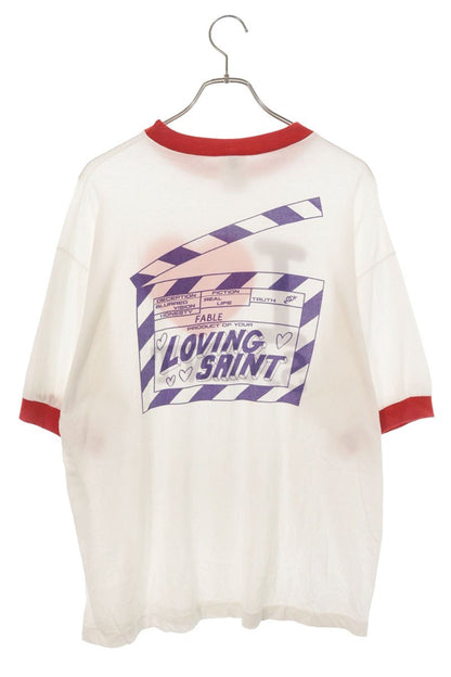 SAINT MICHAEL 26SS "I Love Saint" Print T-Shirt Multi Size M