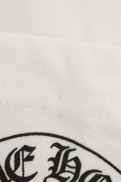 Chrome Hearts Back Horseshoe Print T-Shirt White Size M