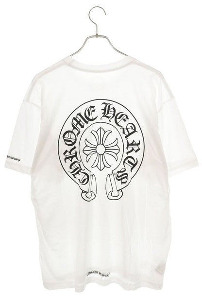 Chrome Hearts Back Horseshoe Print T-Shirt White Size XL