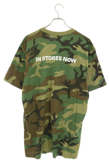 SUPREME 21AW Diamond Logo Camo Print T-Shirt Khaki Size L