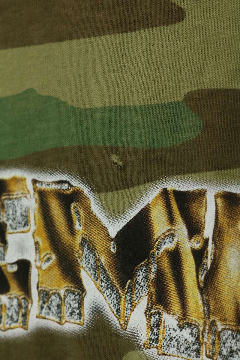 SUPREME 21AW Diamond Logo Camo Print T-Shirt Khaki Size L