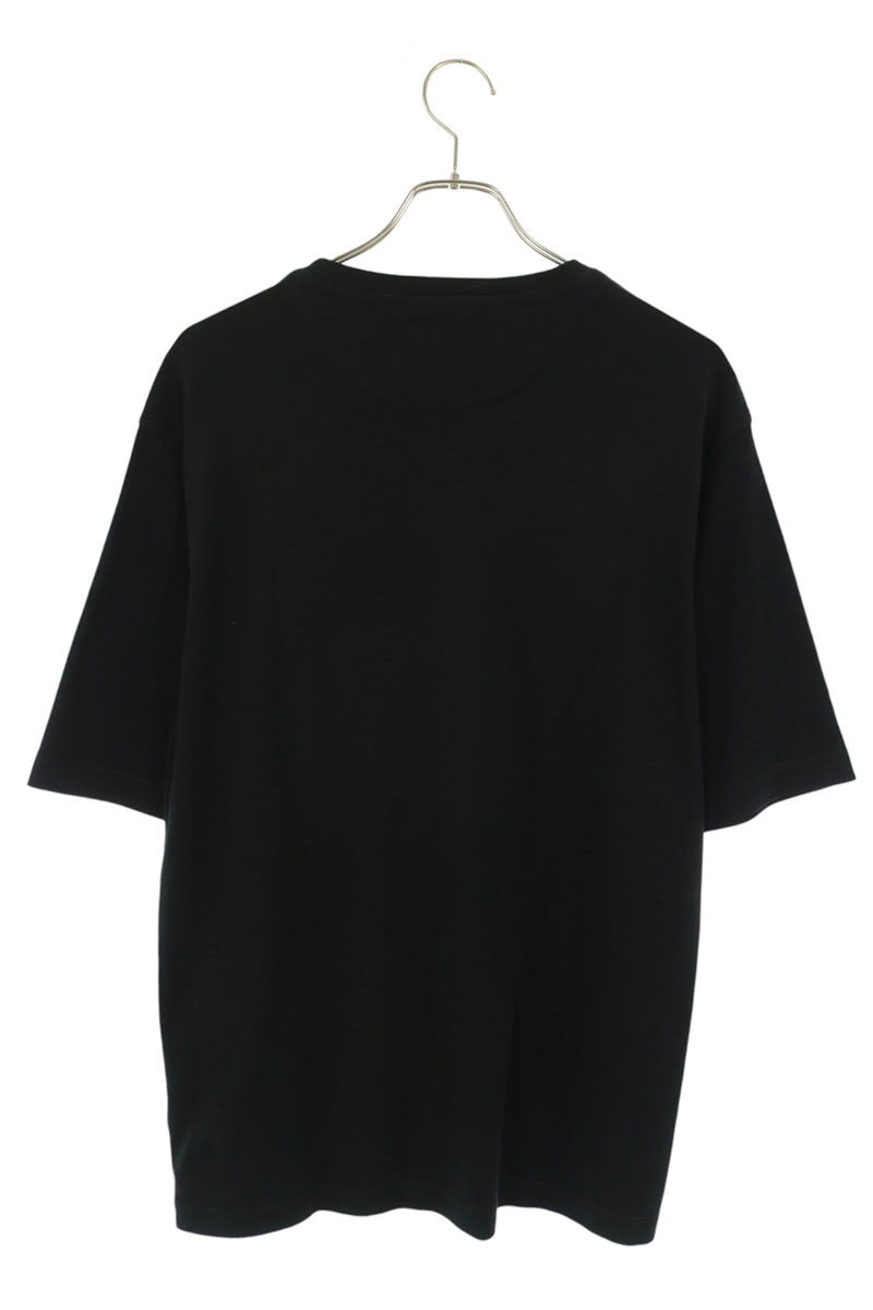 PRADA Logo Plate T-shirt Black Size S
