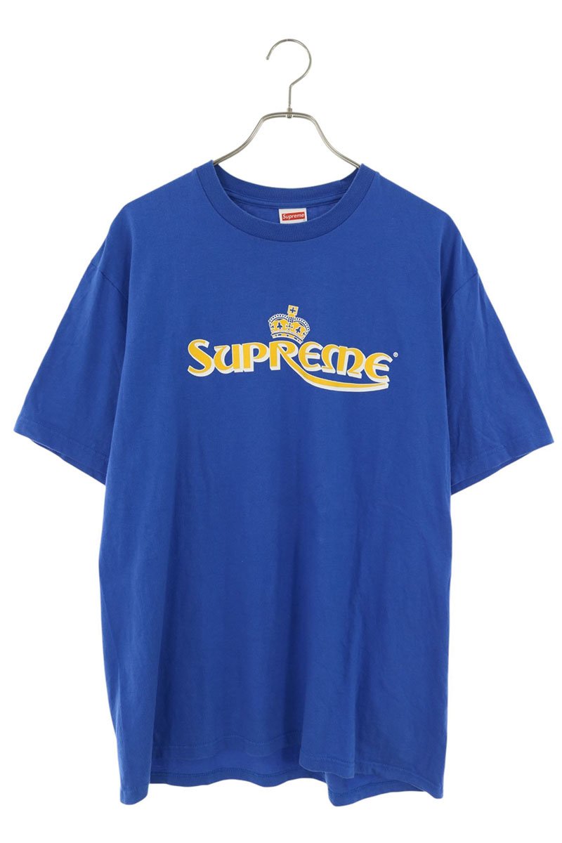 SUPREME 23SS Crown Tee Blue Size L