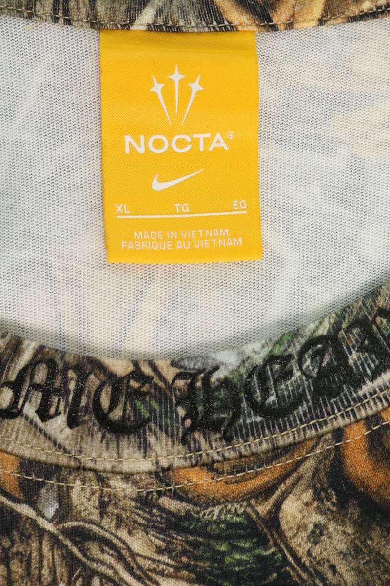 Chrome Hearts NOCTA Nike Drake T-Shirt Brown Size XL