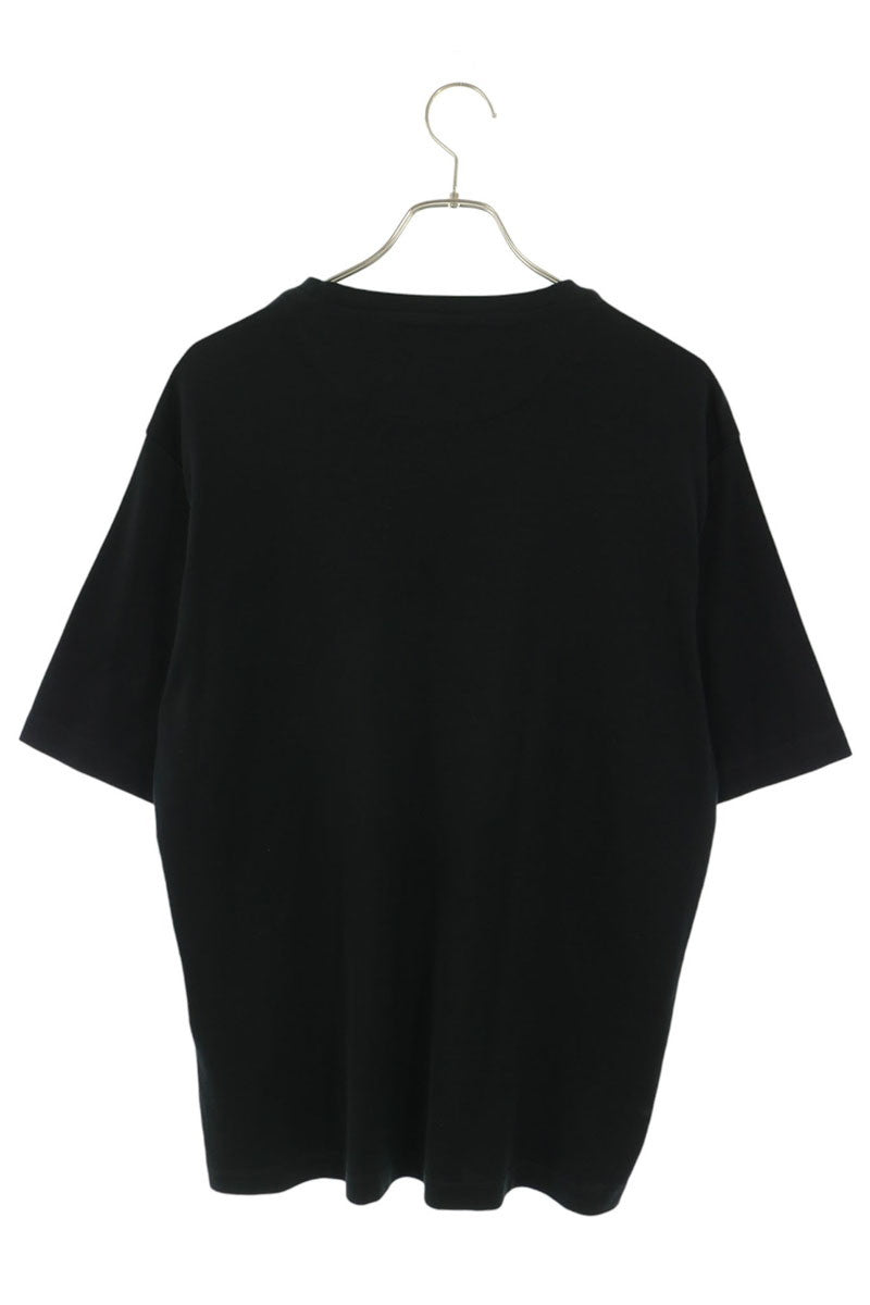 PRADA Logo Plate T-Shirt Black Size S