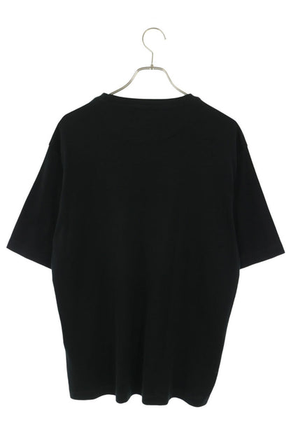 PRADA Logo Plate T-Shirt Black Size S