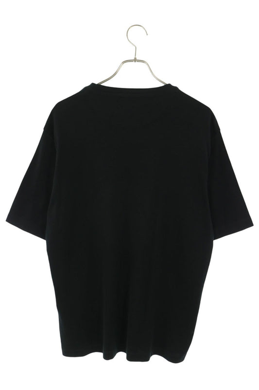 PRADA Logo Plate T-Shirt Black Size S