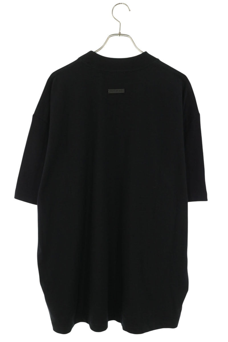 FEAR OF GOD ETERNAL Rubber Logo T-Shirt Black Size L