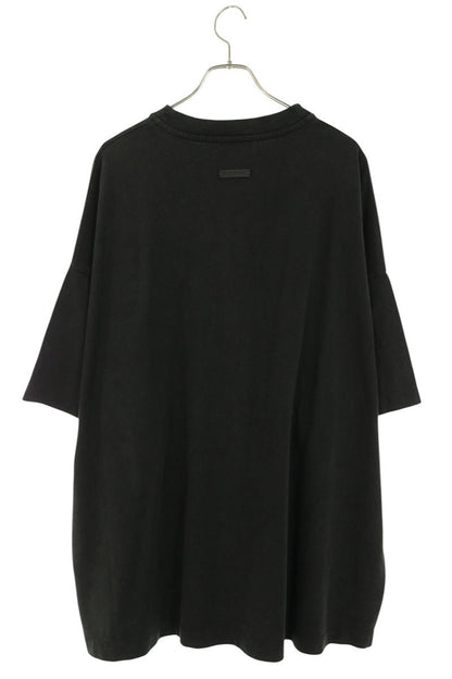 FEAR OF GOD Logo Print T-Shirt Black Cotton Size L
