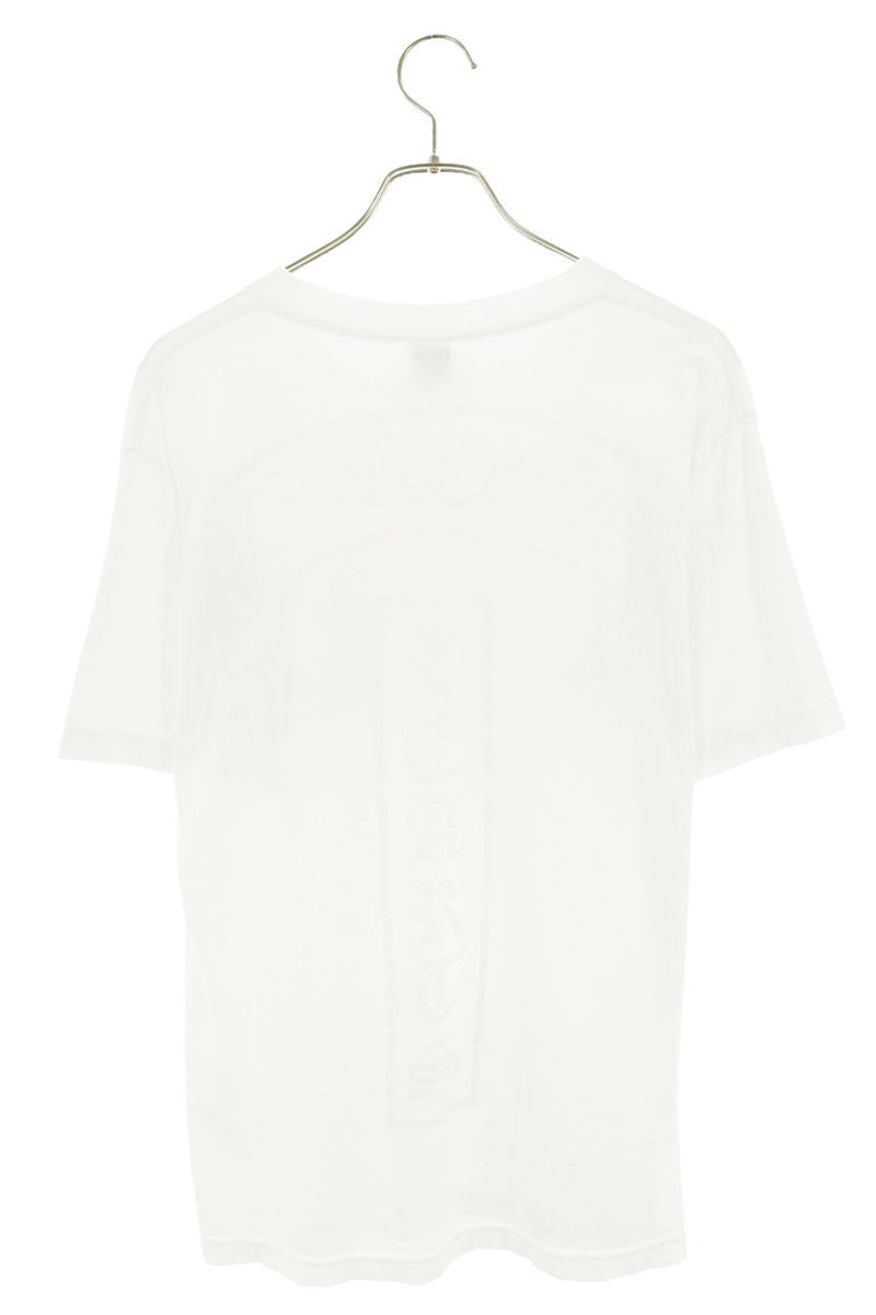Chrome Hearts Back T-Bar Print T-Shirt White Cotton Size M