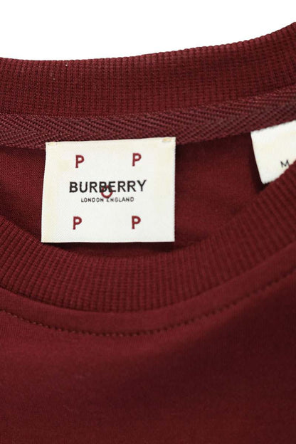 Pop Trading Company x Burberry Logo T-Shirt Red Size M