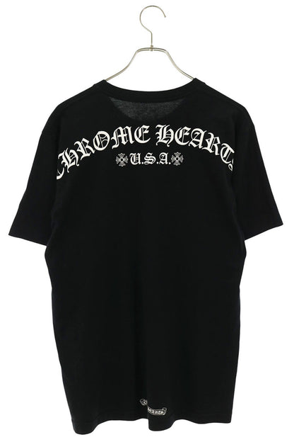 Chrome Hearts Arch Logo Back Print T-Shirt Black Size M