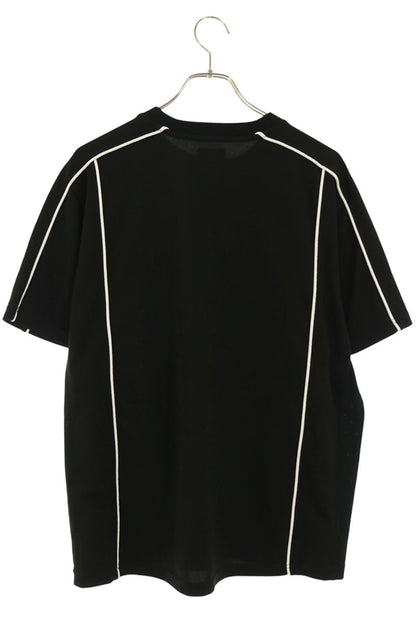 SUPREME 22SS Mesh Panel T-Shirt Black Polyester Size M