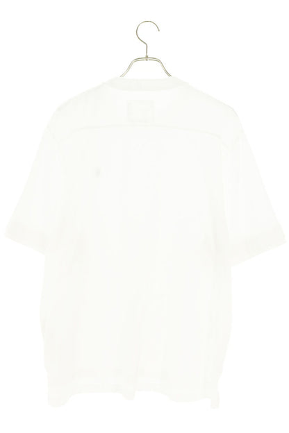 Sacai S Logo Embroidered Cotton T-Shirt White Size 2